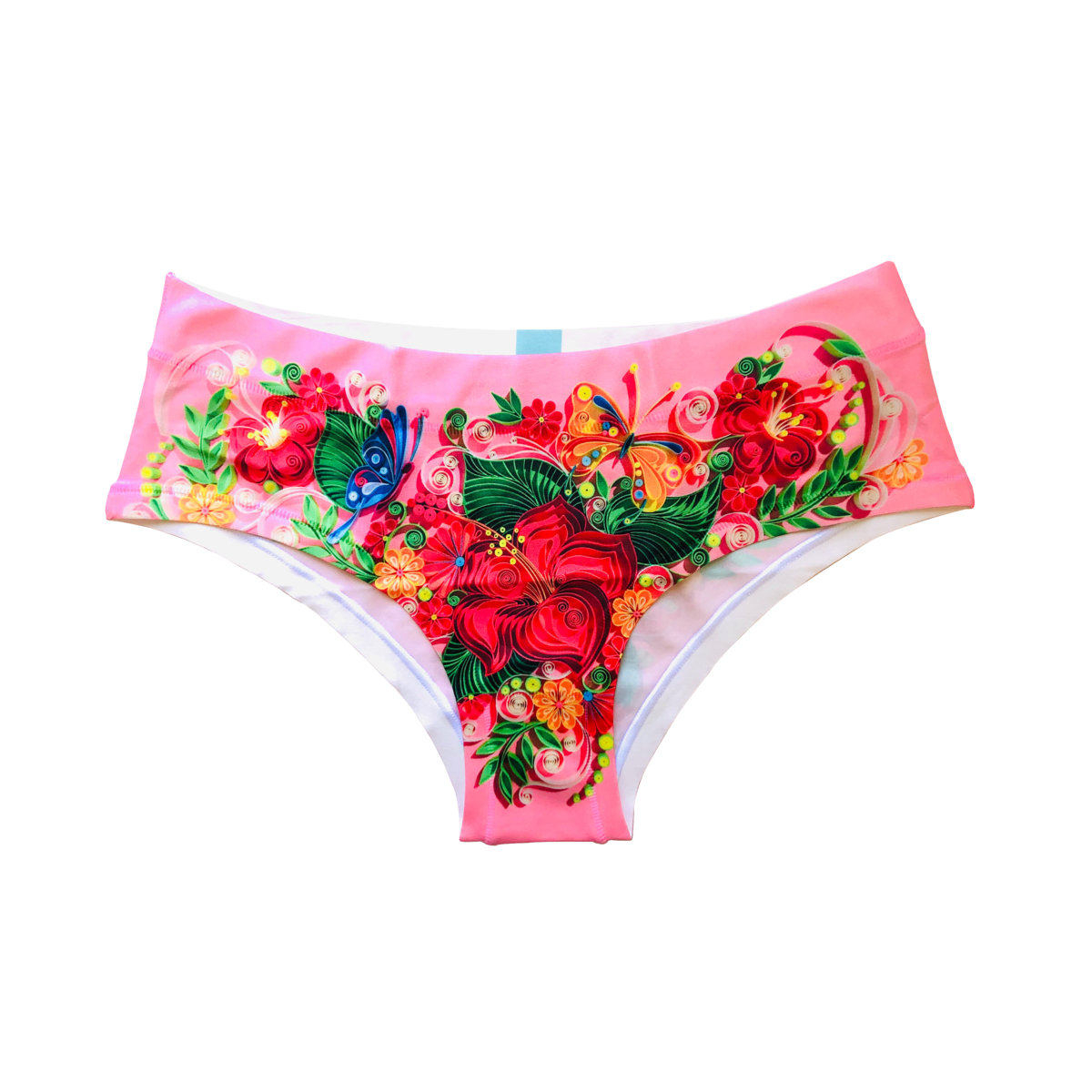 Happy Flowers Hipster | HAPPY UNDIES Underwear, Beachwear & Loungewear ...