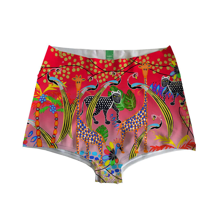 Fauna Red Highwaist