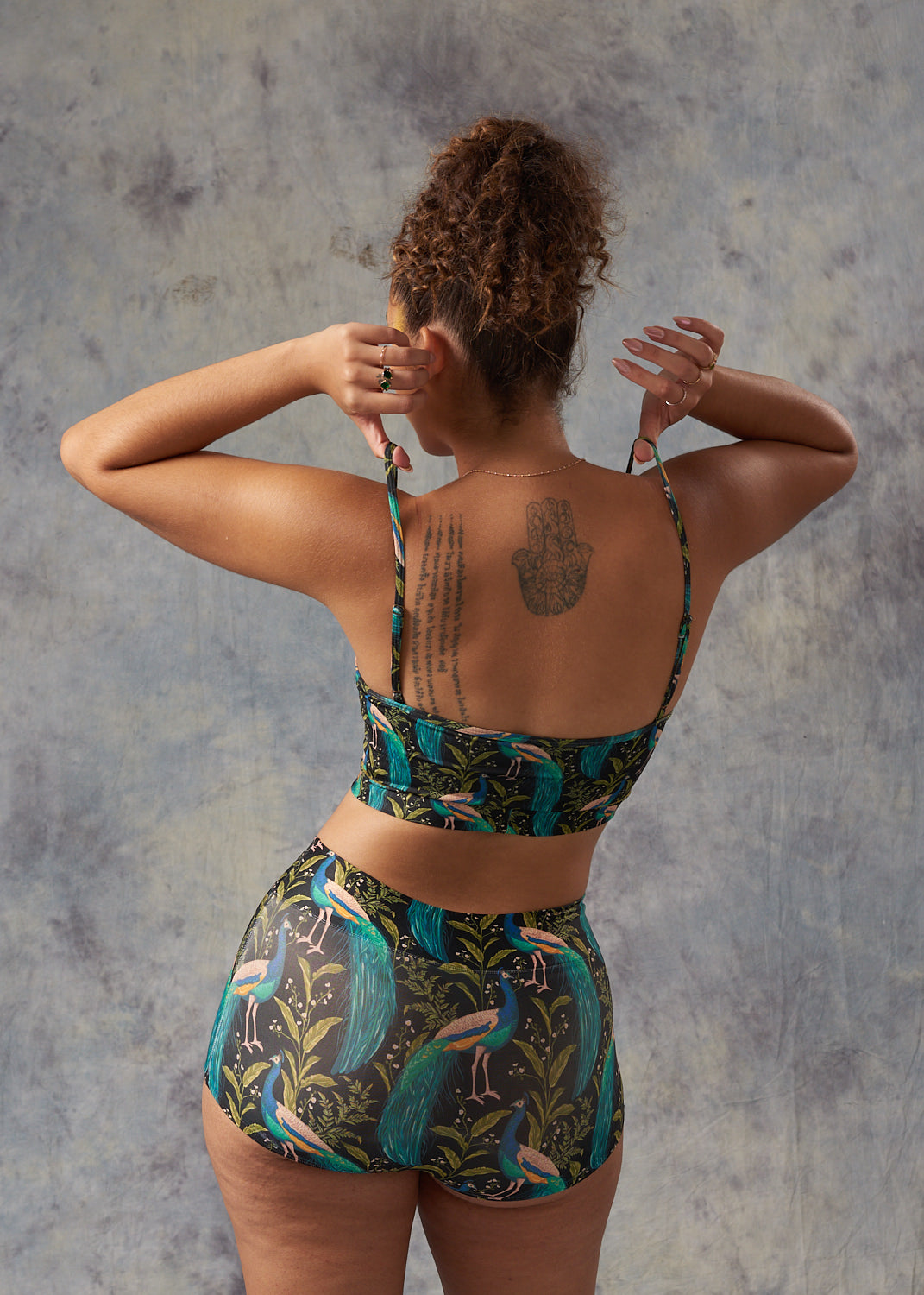 Dancing Peacocks Top Maya