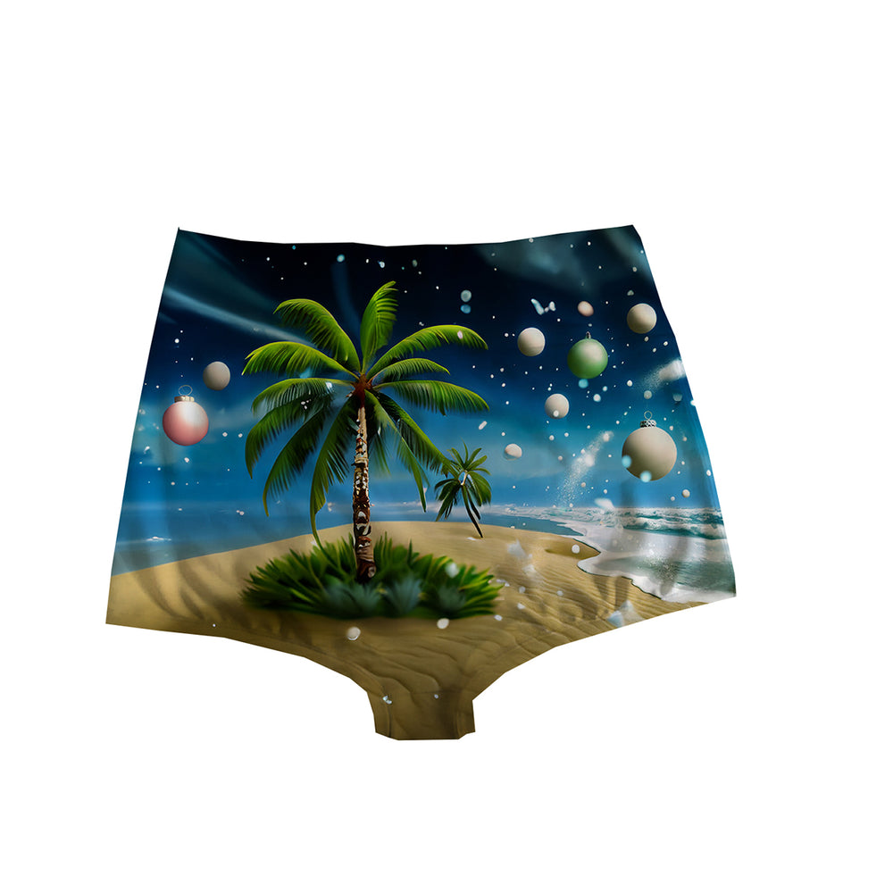 Santa Beach Highwaist