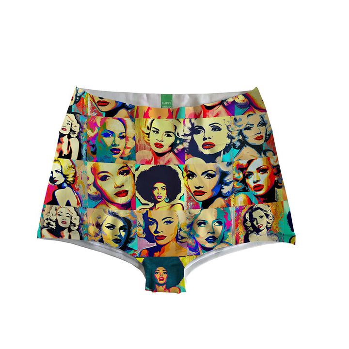 Women Faces Highwaist
