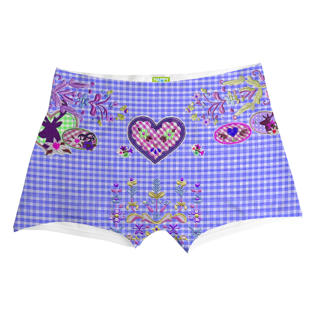 Alpine Purple Boxer Front