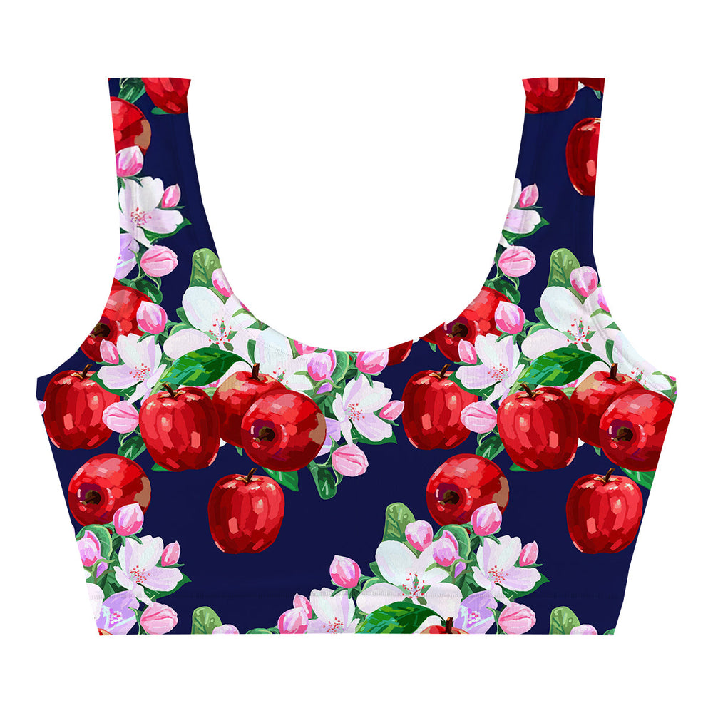 Apple Garden Crop Top Back