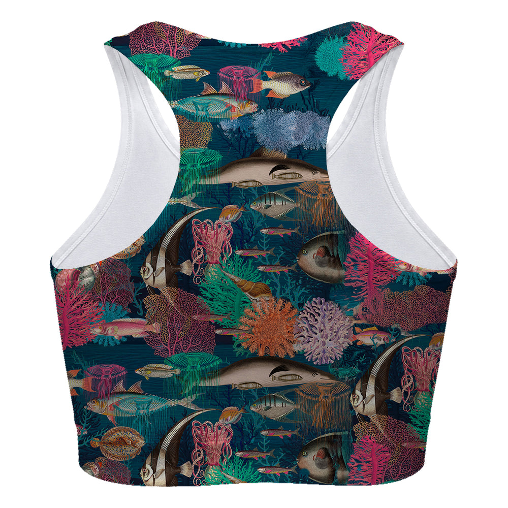 Aquarium Sport Bra Woman Underwear Beachwear Loungewear
