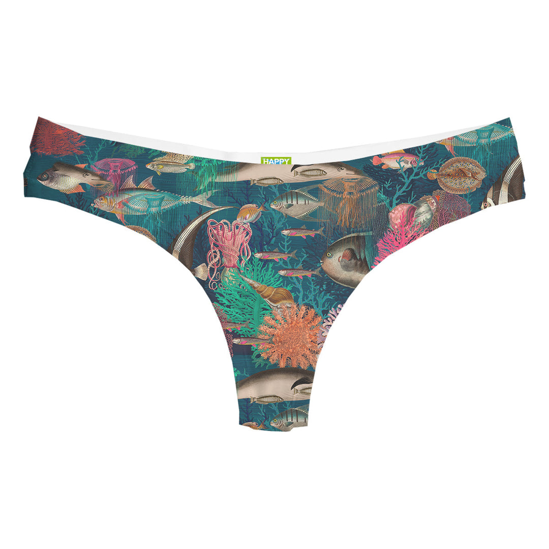 Aquarium String Woman Underwear Beachwear Loungewear