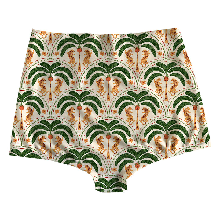 Asian Leopard Highwaist Back