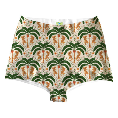 Asian Leopard Highwaist Front