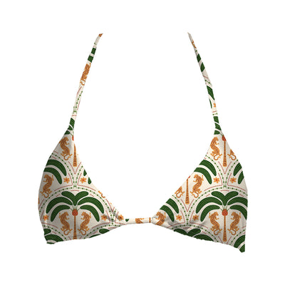 Asian Leopard Top Triangle Front