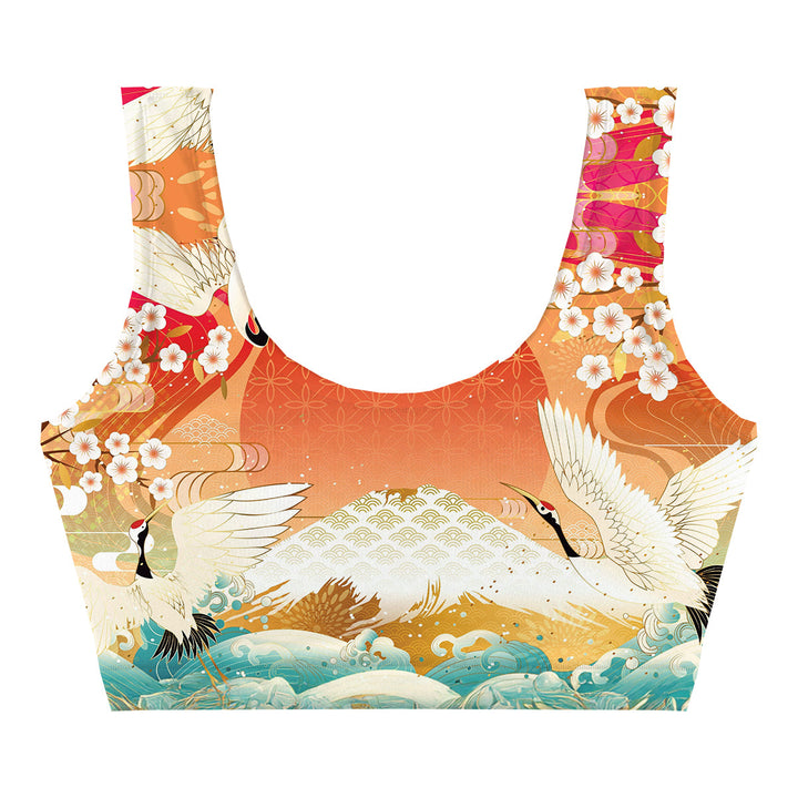 Asian Look Crop Top Back