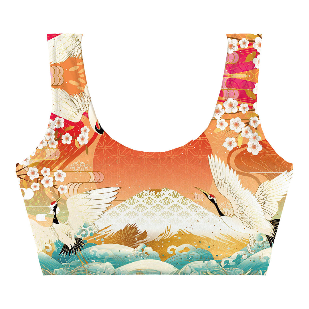 Asian Look Crop Top Front