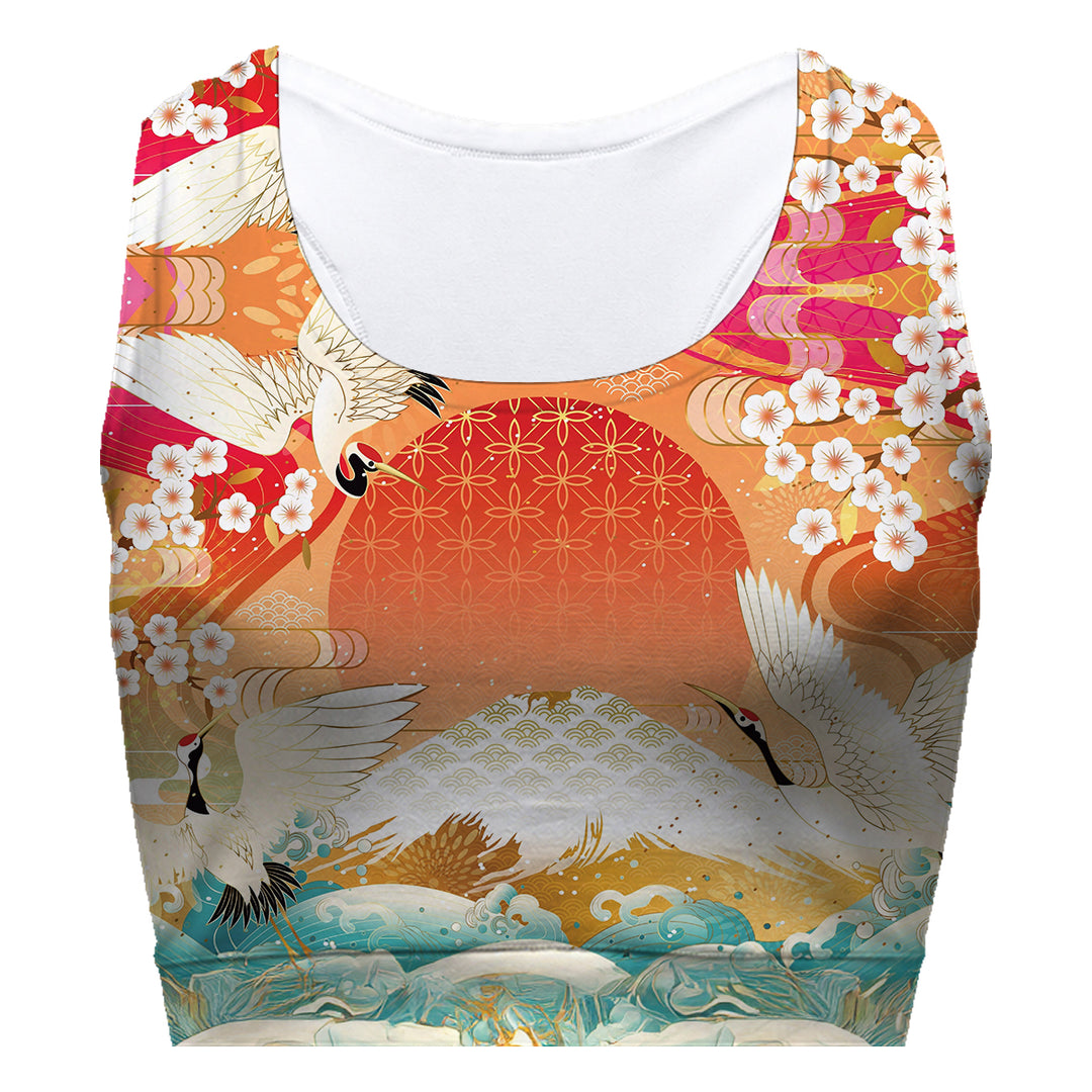 Asian Look Sport Bra Woman Underwear Beachwear Loungewear