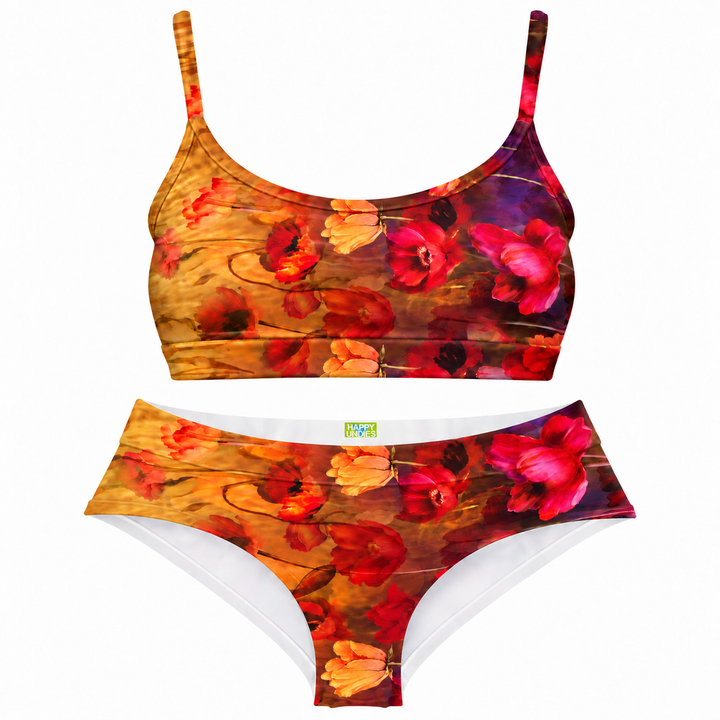 Autumn Comes Top Maya – Set mit Happy Undies Label am Hipster-Innenbund