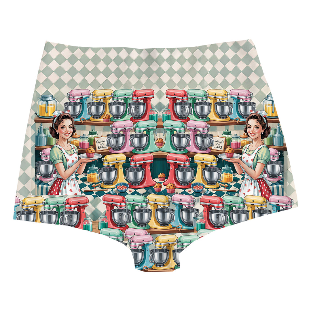 Bakery Highwaist Woman Underwear Beachwear Loungewear