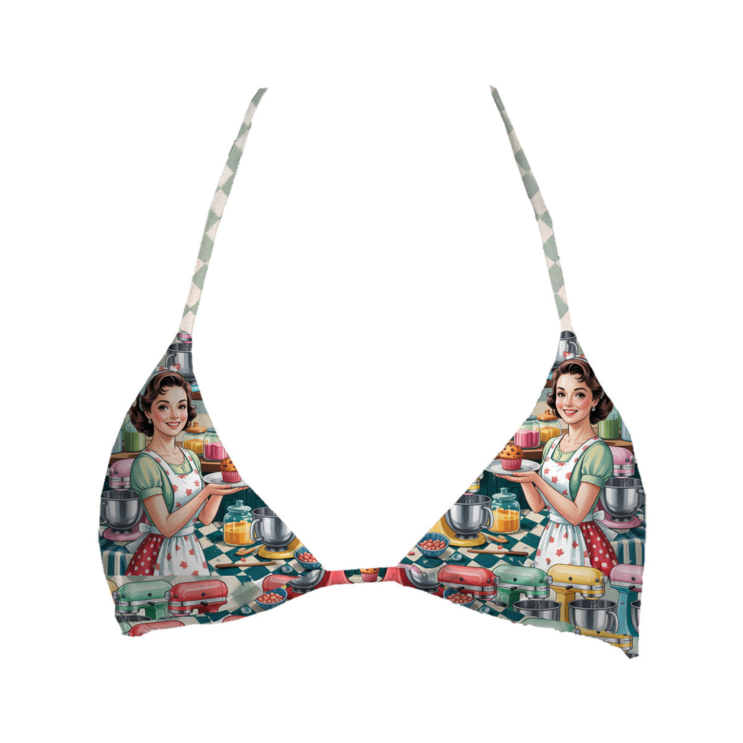 Bakery Top Triangle Woman Underwear Beachwear Loungewear