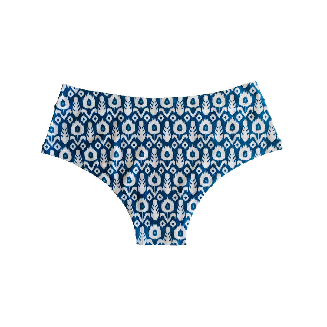 Batik Blue Flowers Hipster