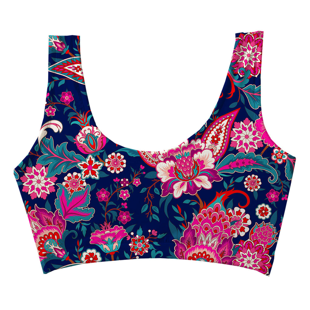 Batik Shoot Crop Top Woman Underwear Beachwear Loungewear
