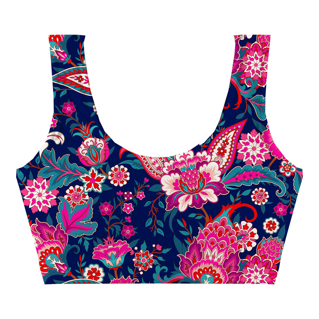 Batik Shoot Crop Top Woman Underwear Beachwear Loungewear