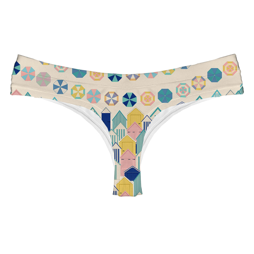 Beach Huts String Woman Underwear Beachwear Loungewear