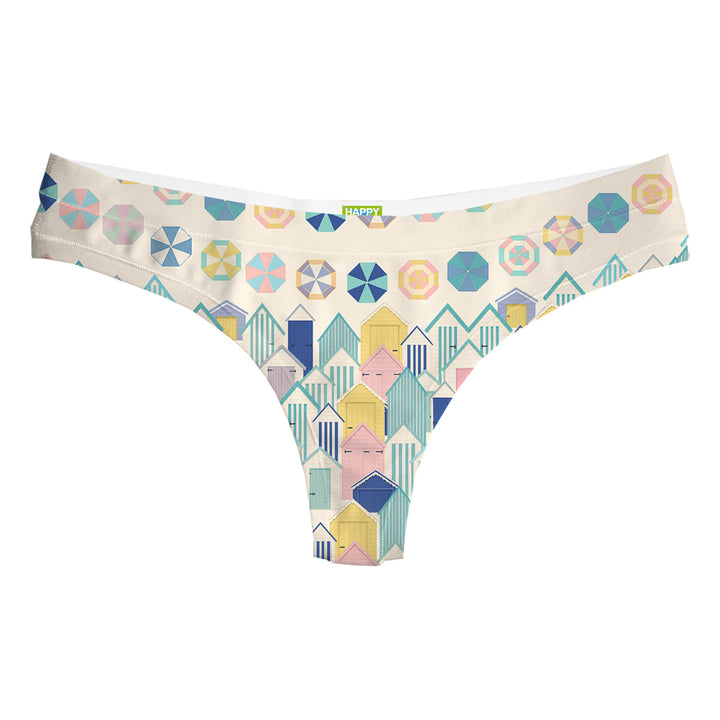 Beach Huts String Woman Underwear Beachwear Loungewear