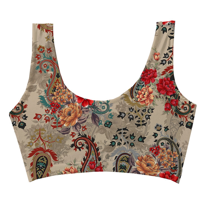 Beauty Aila Crop Top Woman Underwear Beachwear Loungewear