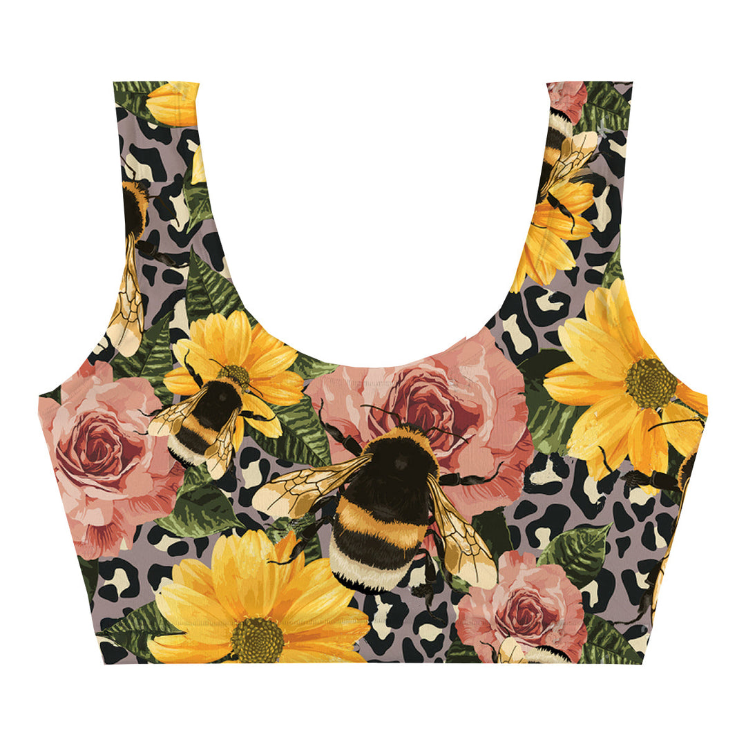 Bee Lovers Crop Top Front