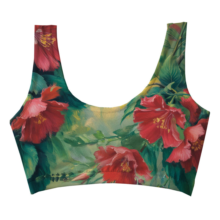 Bird Kiss Crop Top Woman Underwear Beachwear Loungewear