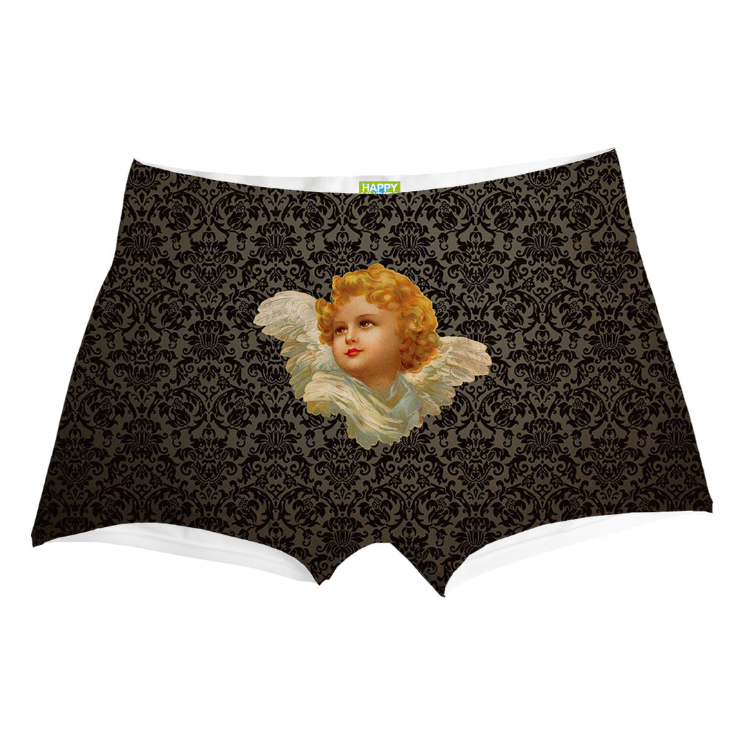 Black Angel Boxer Front