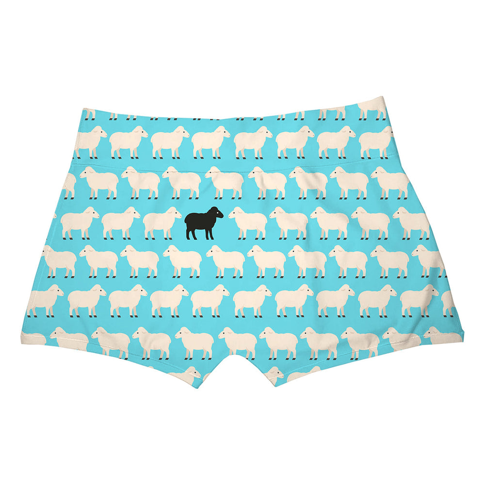 Black Sheep Blue Boxer Man Underwear Beachwear Loungewear