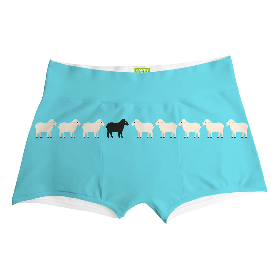Black Sheep Blue Boxer Man Underwear Beachwear Loungewear