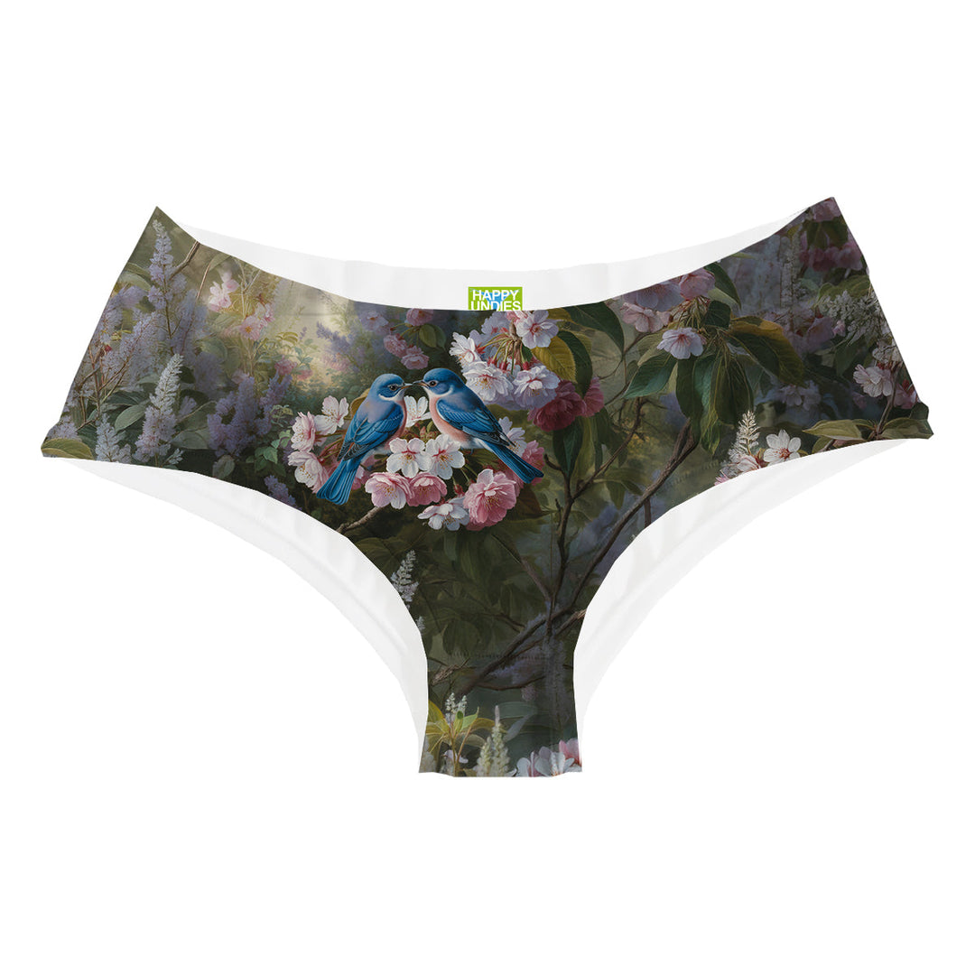 Blue Embrace Hipster Woman Underwear Beachwear Loungewear