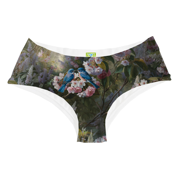 Blue Embrace Hipster Woman Underwear Beachwear Loungewear