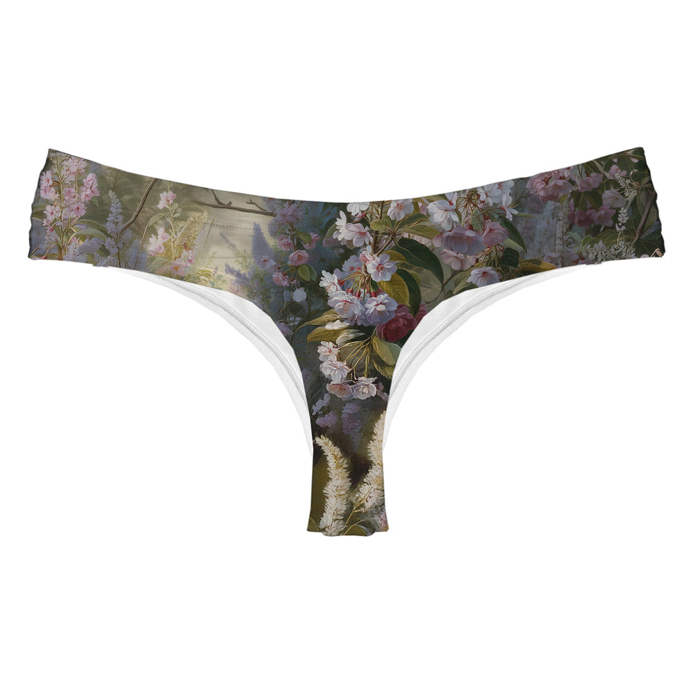 Blue Embrace String Woman Underwear Beachwear Loungewear