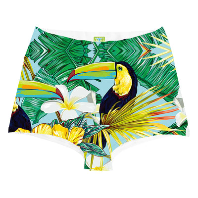 Blue Tucan Highwaist Front