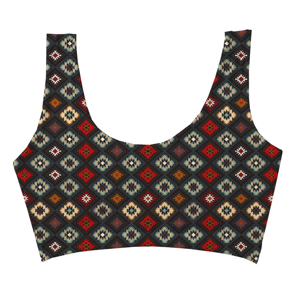 Bohemian Crop Top Woman Underwear Beachwear Loungewear