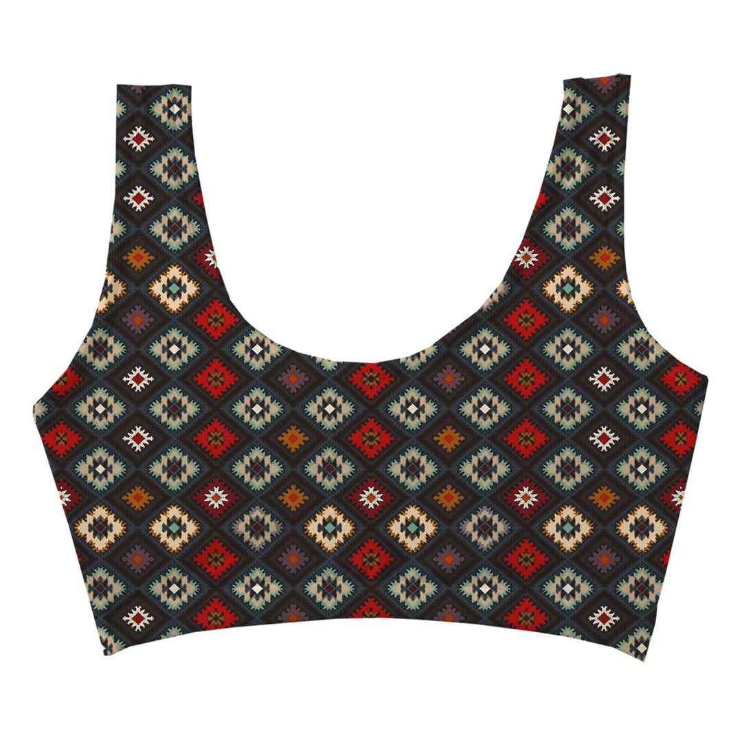 Bohemian Crop Top Woman Underwear Beachwear Loungewear