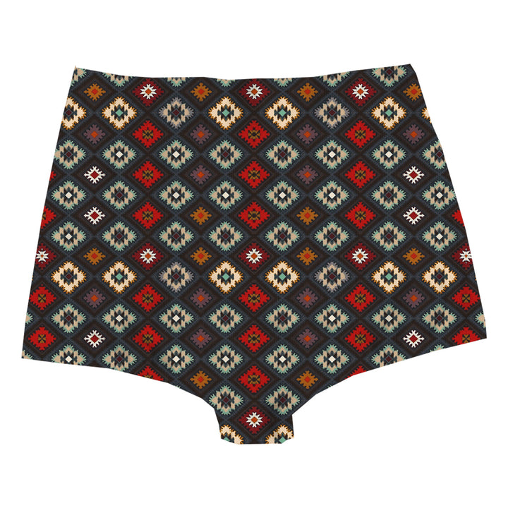 Bohemian Highwaist Woman Underwear Beachwear Loungewear