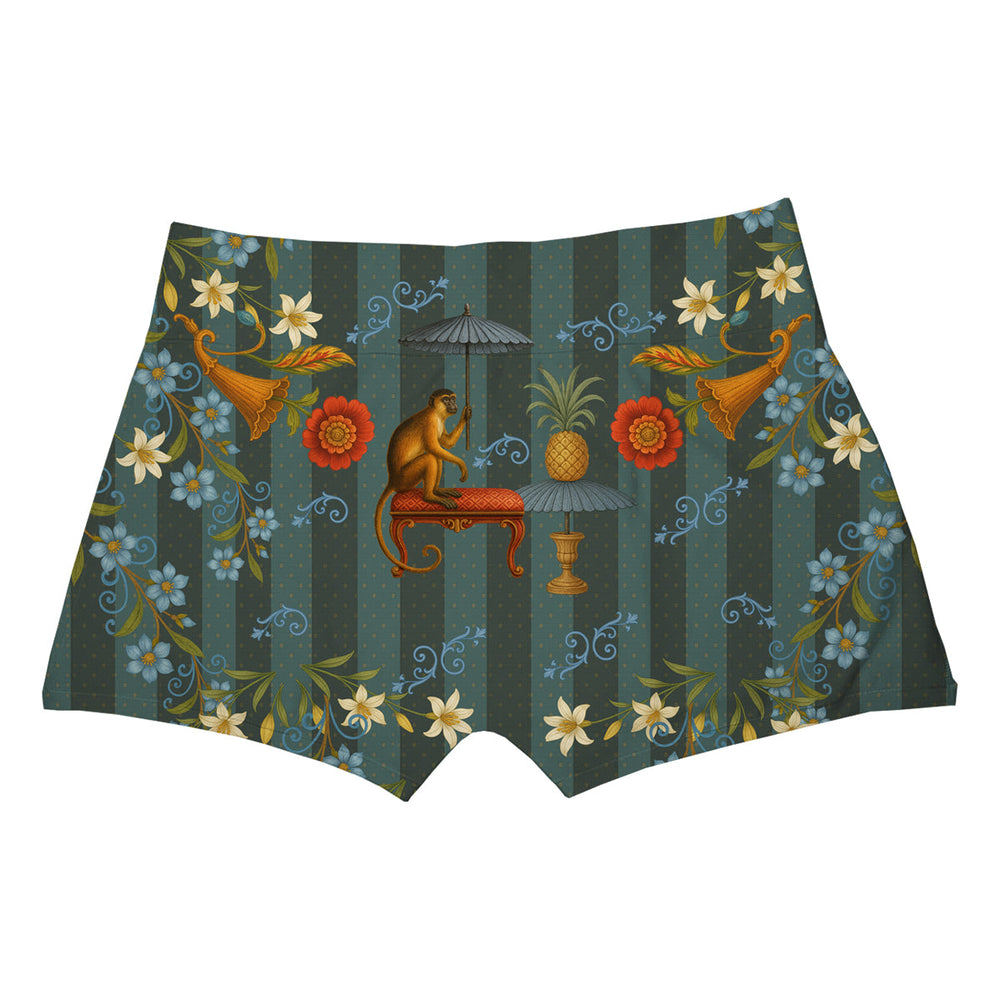 Botanic Monkey Boxer Man Underwear Beachwear Loungewear