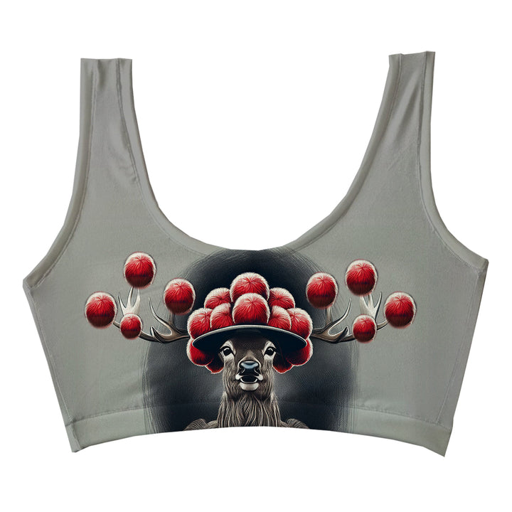 Bowler Maiden Crop Top Woman Underwear Beachwear Loungewear
