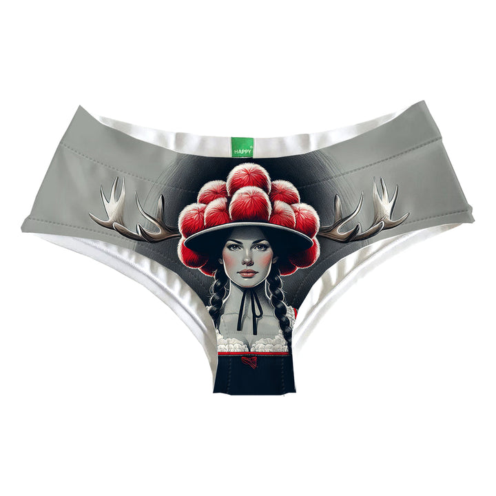 Bowler Maiden Hipster Woman Underwear Beachwear Loungewear