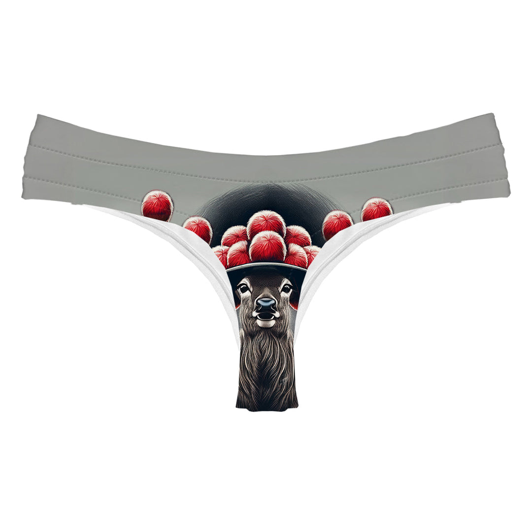 Bowler Maiden String Woman Underwear Beachwear Loungewear