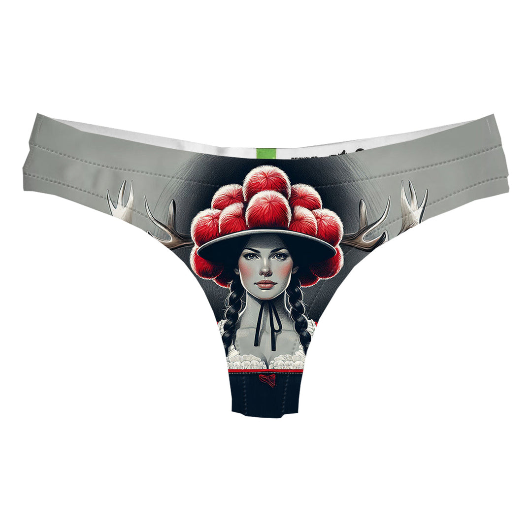 Bowler Maiden String Woman Underwear Beachwear Loungewear