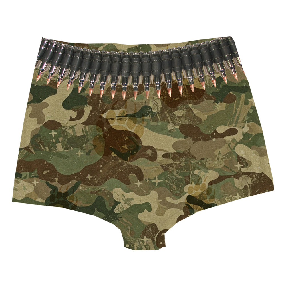 Bullet Hunter Highwaist Woman Underwear Beachwear Loungewear