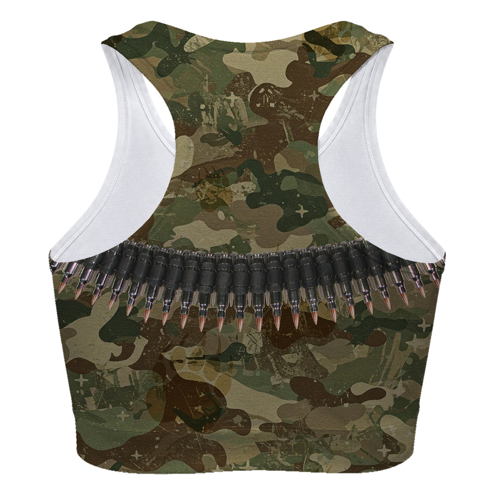 Bullet Hunter Sport Bra Woman Underwear Beachwear Loungewear