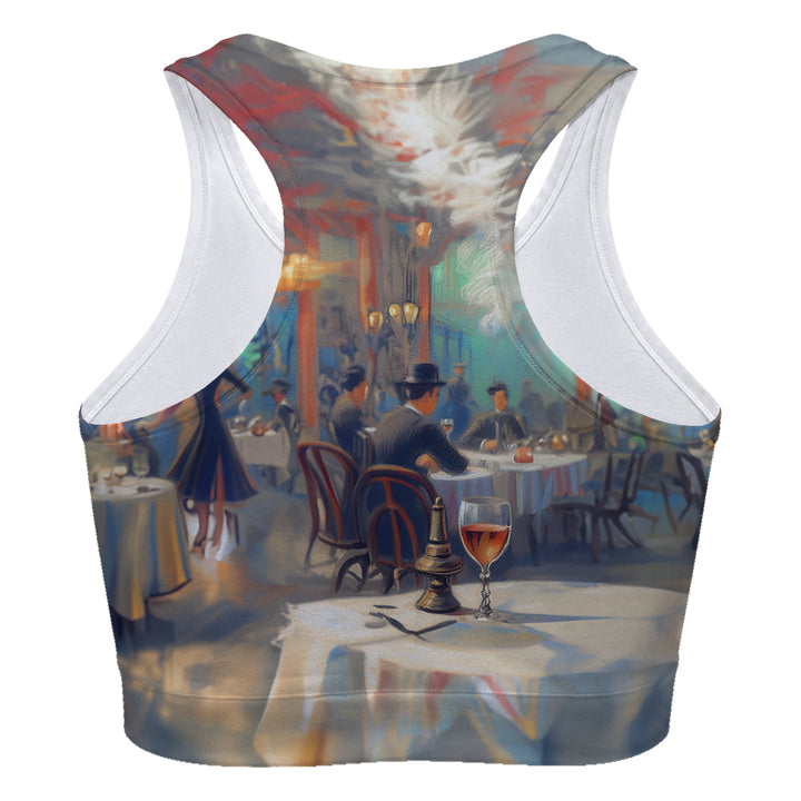 Cafe Romance Sport Bra Woman Underwear Beachwear Loungewear