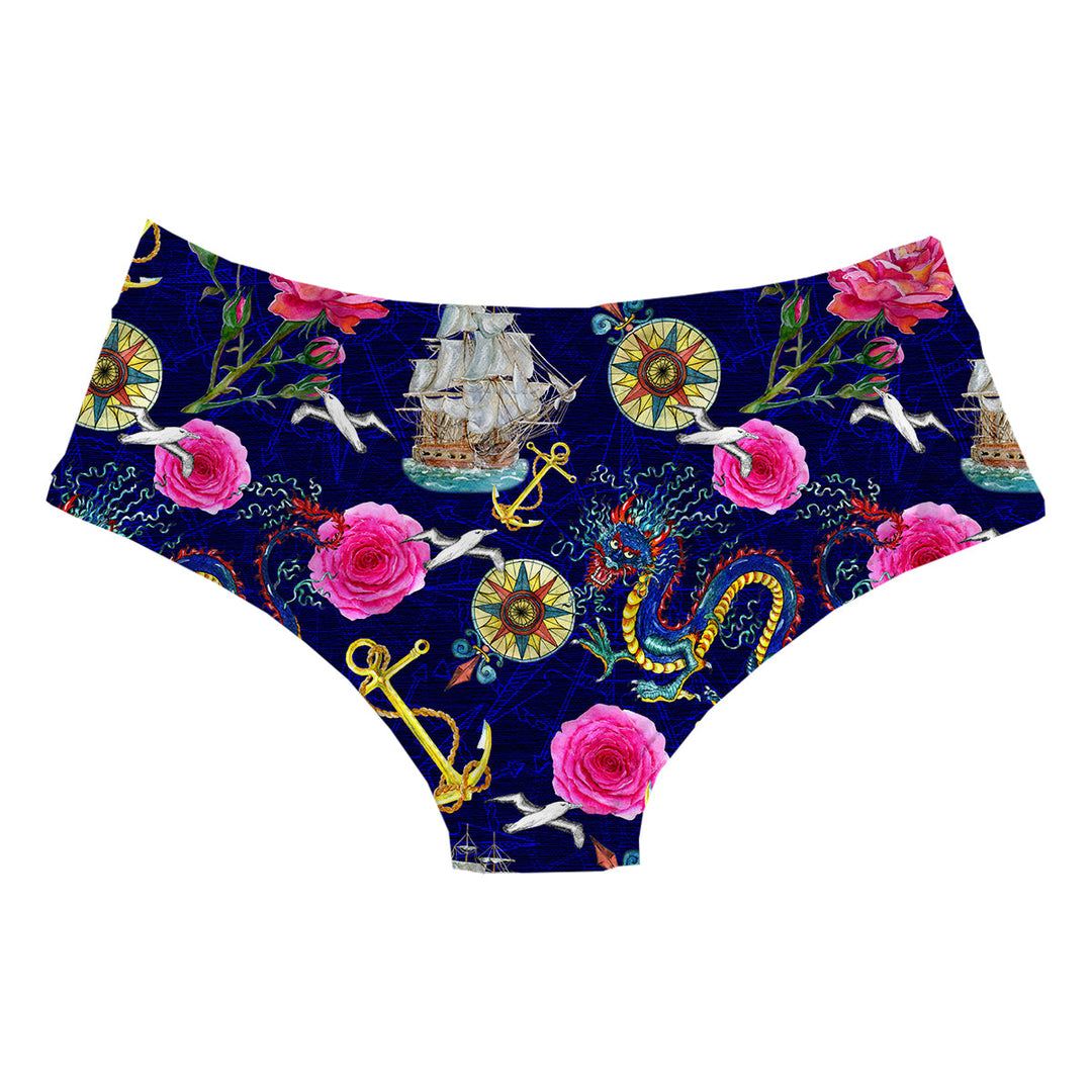 Captain Club Hipster Woman Underwear Beachwear Loungewear