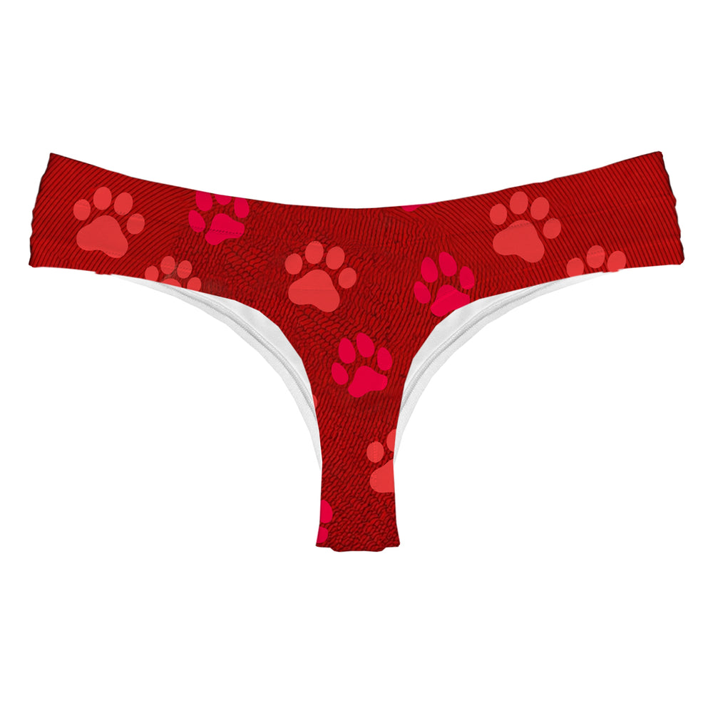 Cat And Dog String Woman Underwear Beachwear Loungewear