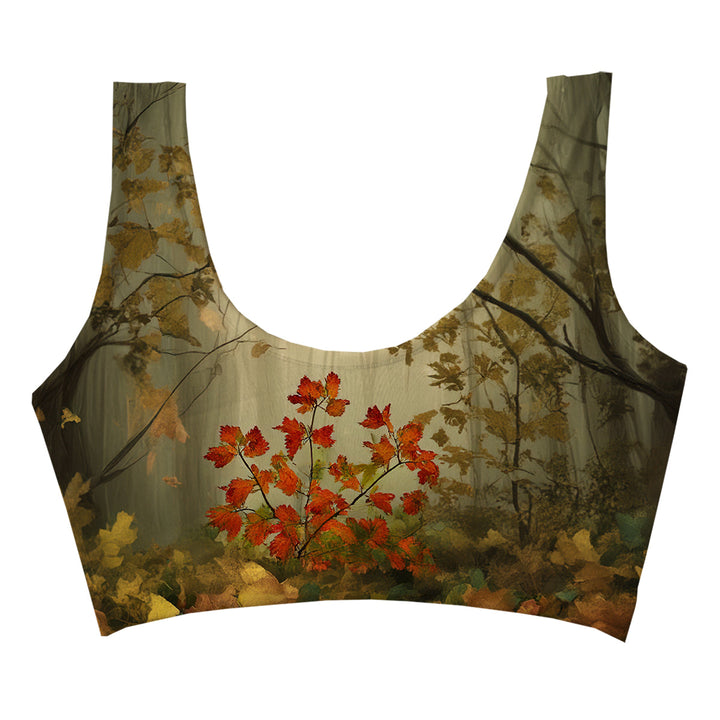 Cat Fall Crop Top Woman Underwear Beachwear Loungewear