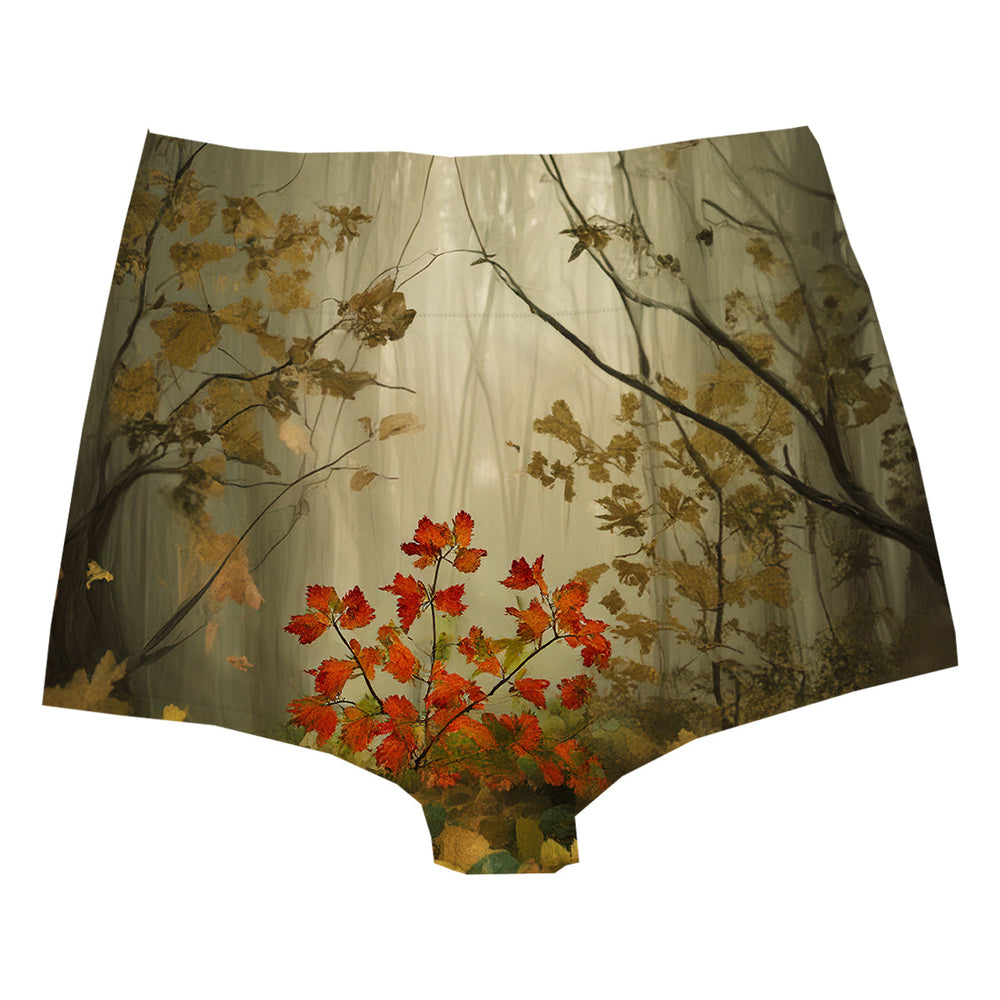 Cat Fall Highwaist Woman Underwear Beachwear Loungewear