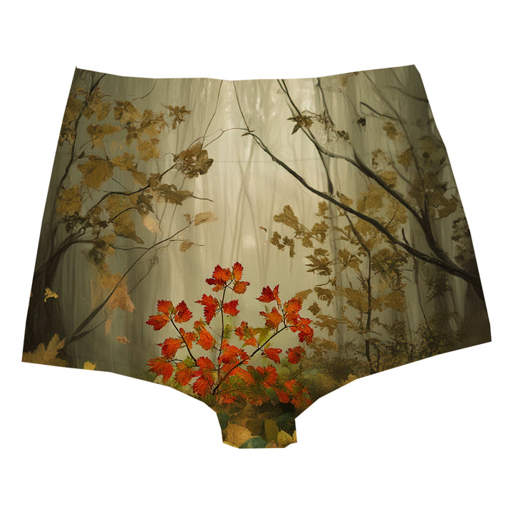 Cat Fall Highwaist Woman Underwear Beachwear Loungewear