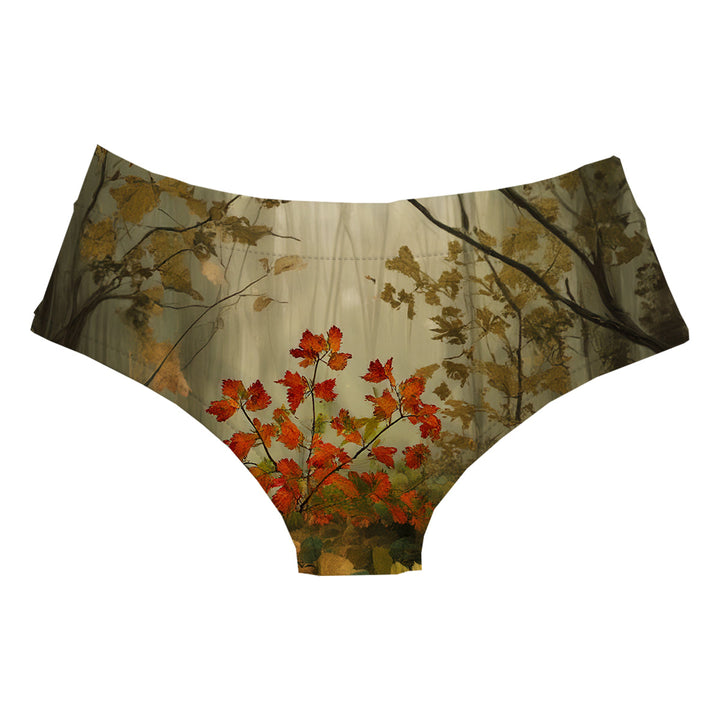 Cat Fall Hipster Woman Underwear Beachwear Loungewear